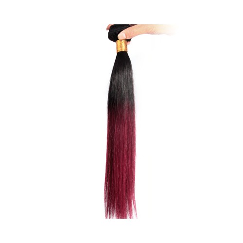Tissage malaisien straight ombre 1BTRED