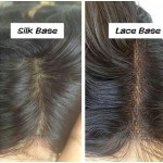 Lace closure curly silk base