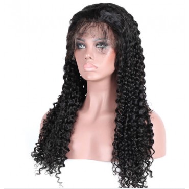 GLUELESS FULL LACE KINKY CURLY MALAISIEN NATUREL